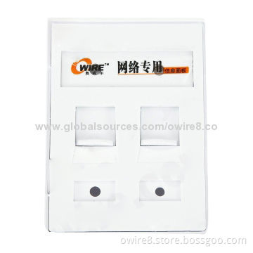 Faceplates, 1/2 Ports